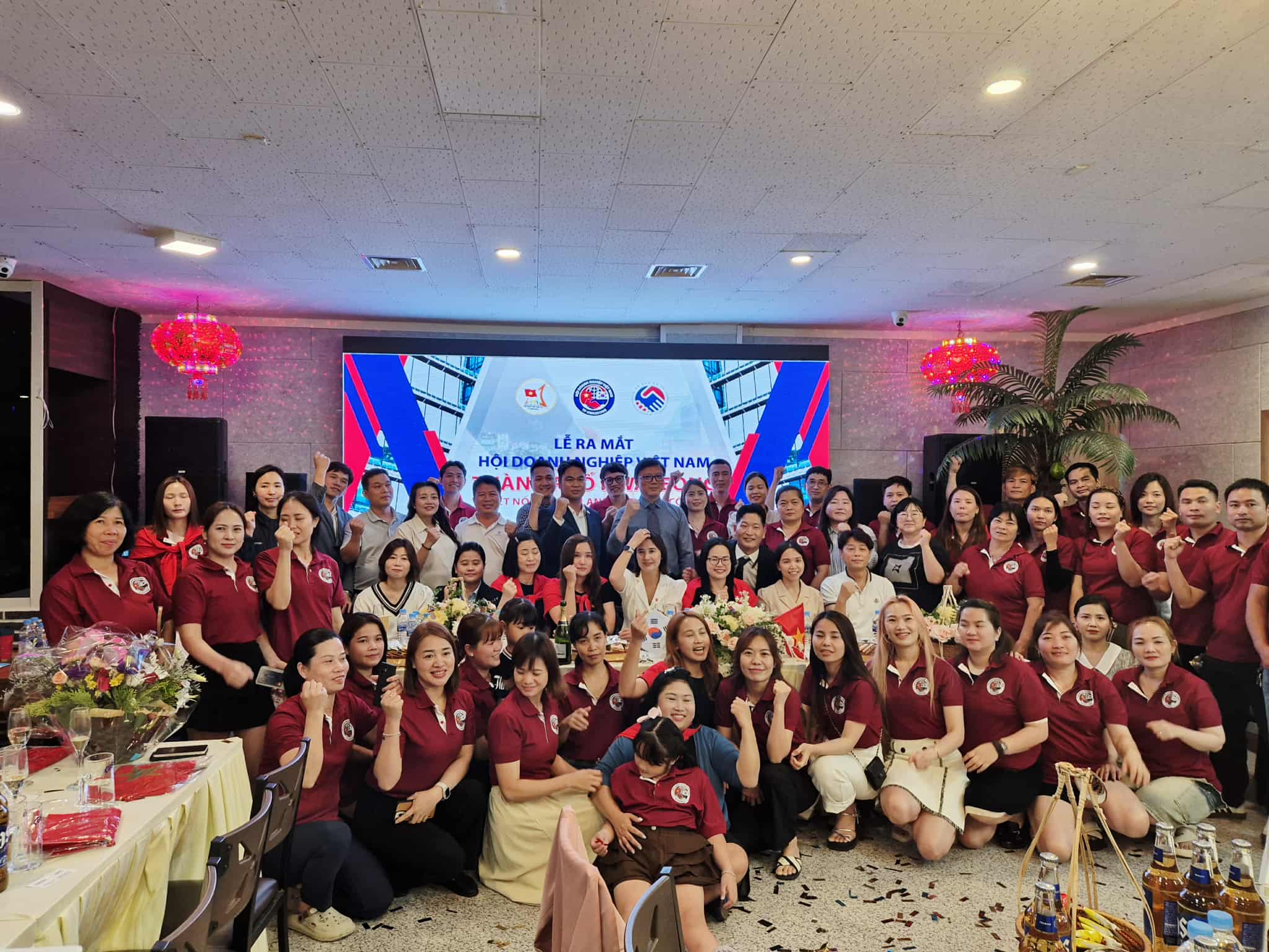 Lễ ra mắt Hội Doanh nghiệp Việt Nam tại thành phố Hwaseong, Hàn Quốc